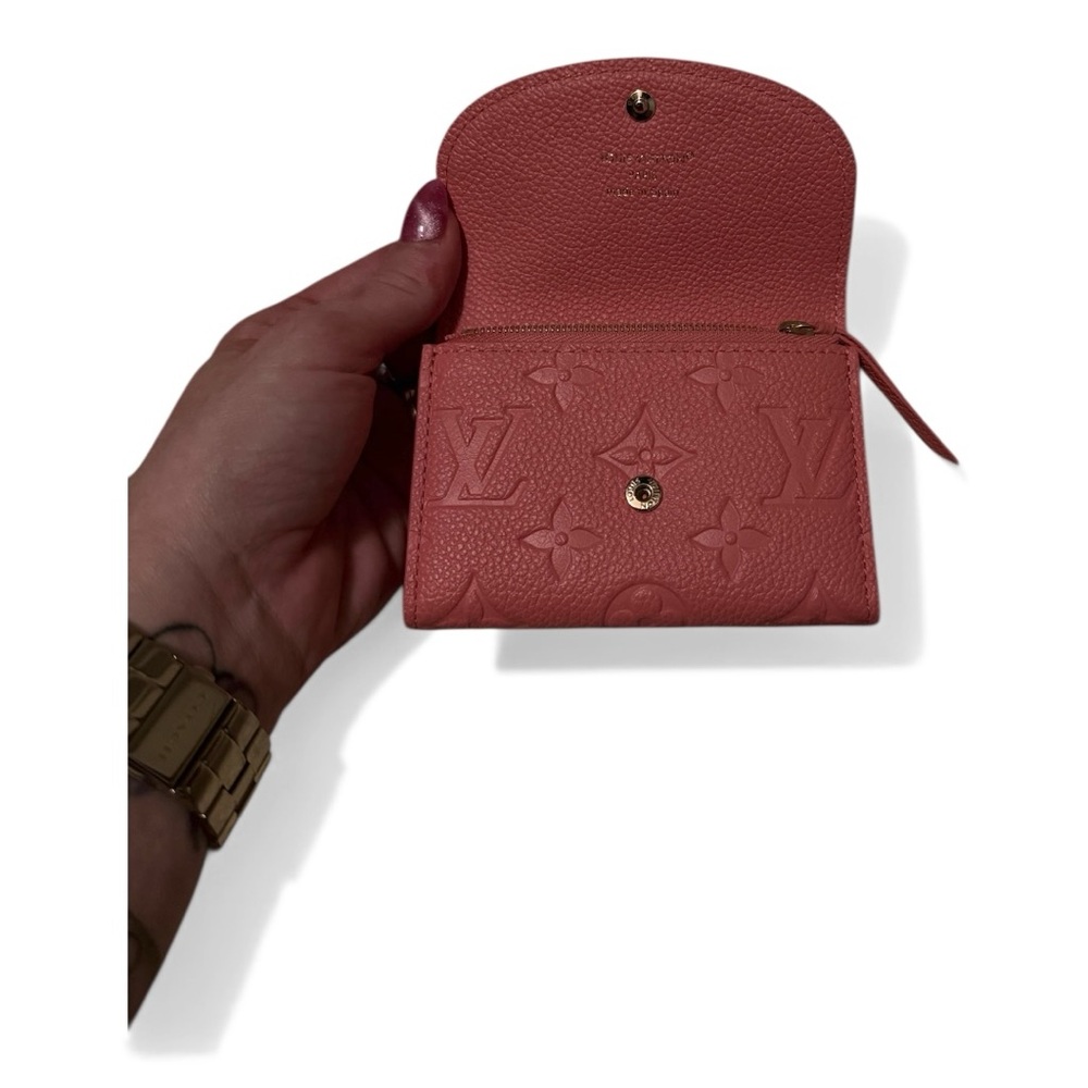 Louis Vuitton Rosalie Wallet Empreinte Pink LIMITED - Picture 4 of 8